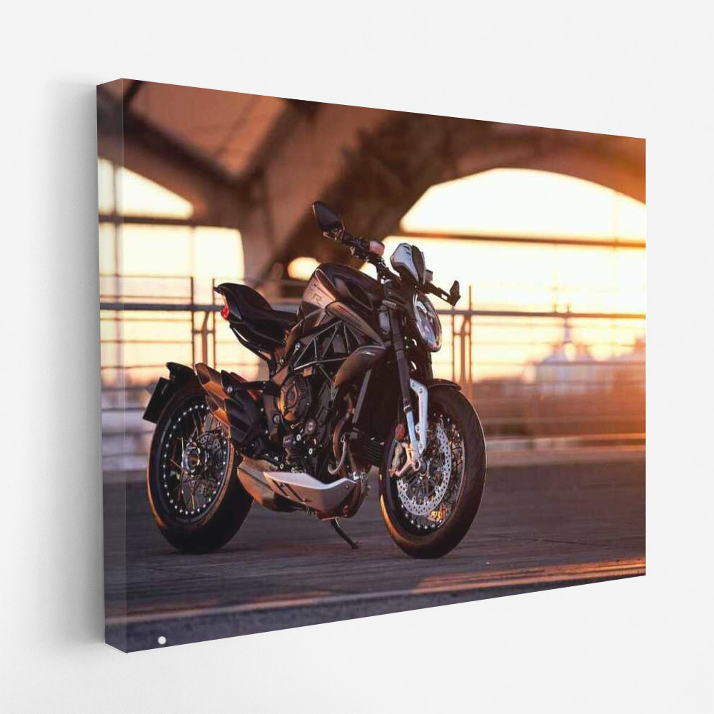 MV Agusta Dragster RR: Sunset Speed and Style