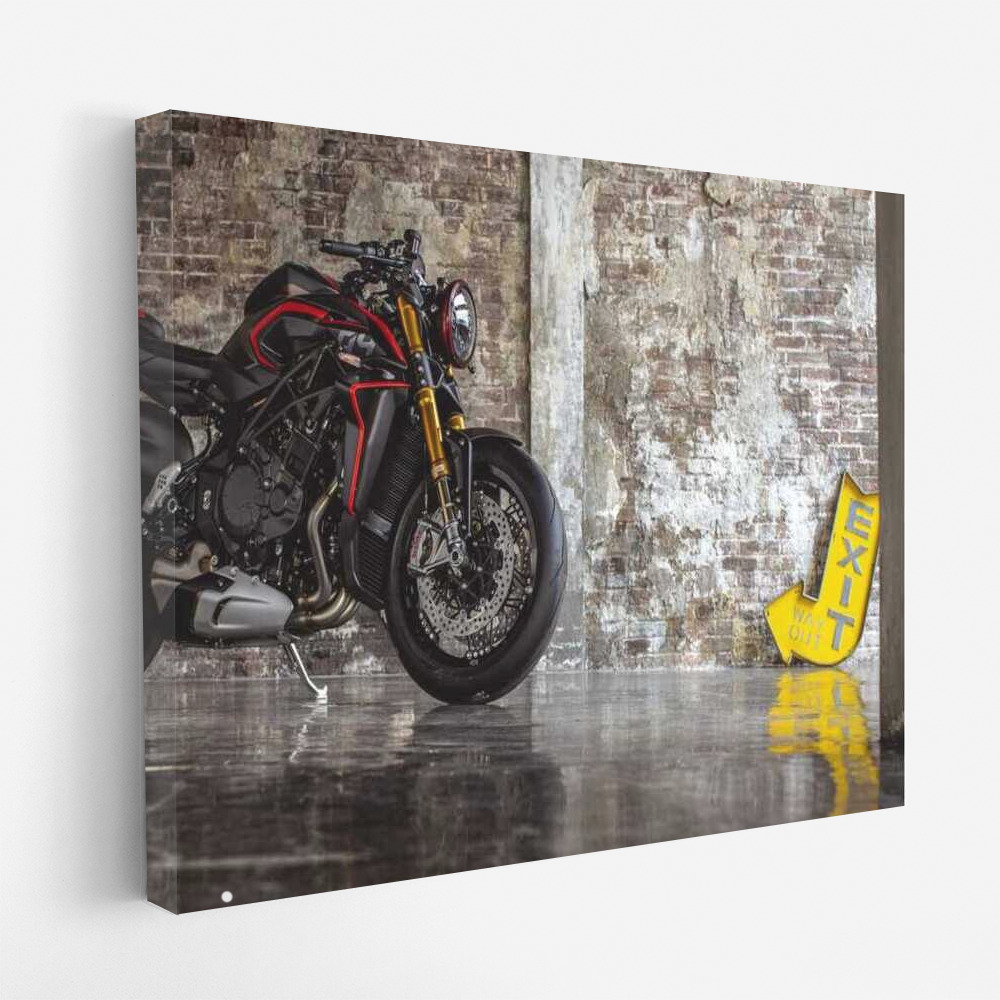 MV Agusta Rush 1000: Power and Style on an Industrial Backdrop