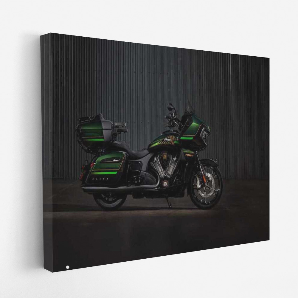 Speed and Style: Indian Pursuit Elite Motobike