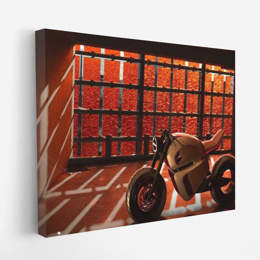 Nawa Racer: Electric Bike Performance with Industrial Style