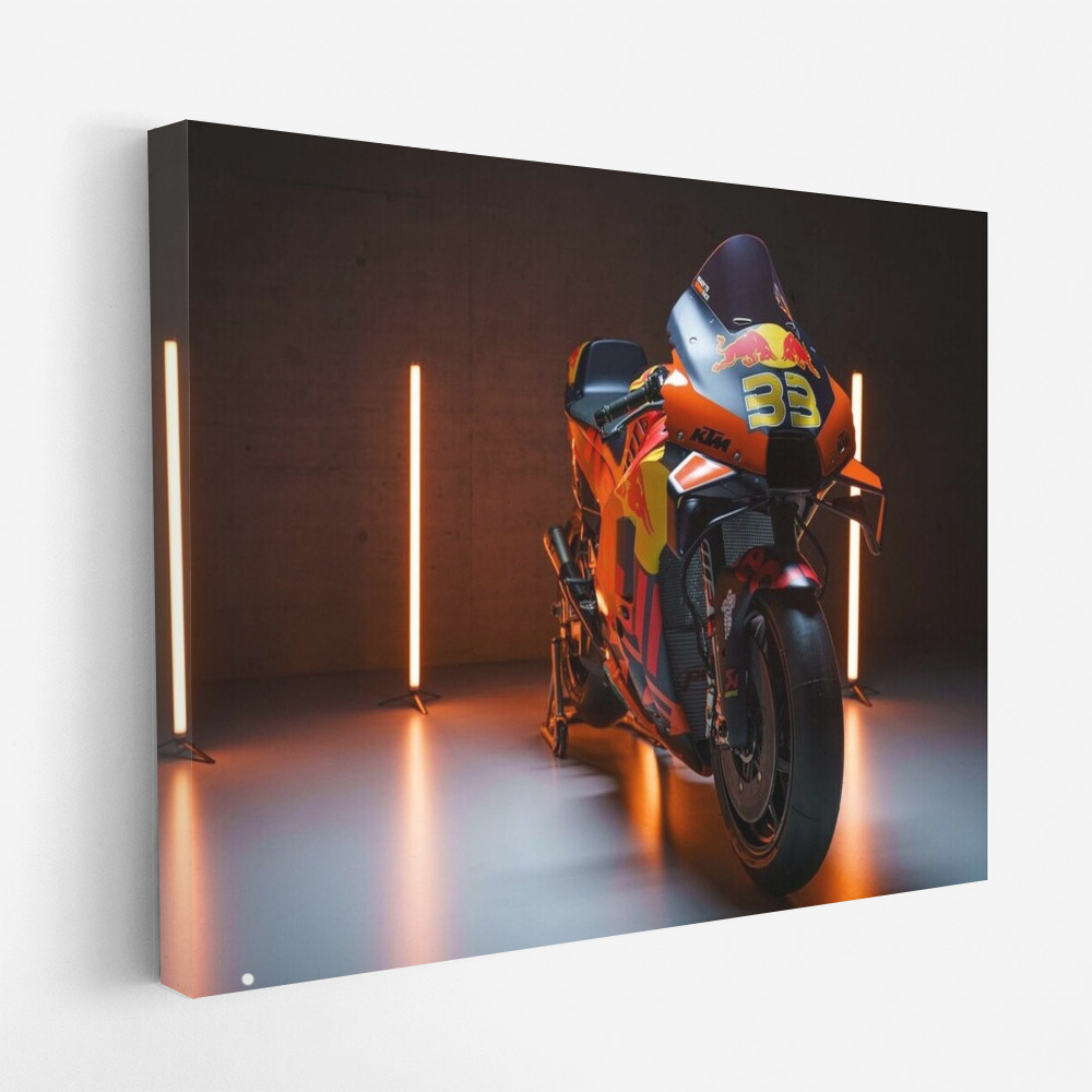 Speed and Adrenaline: KTM RC16 Motobike