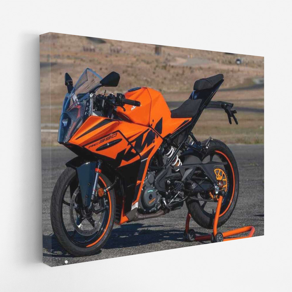 Performance on the Track: KTM RC 390 in Motion