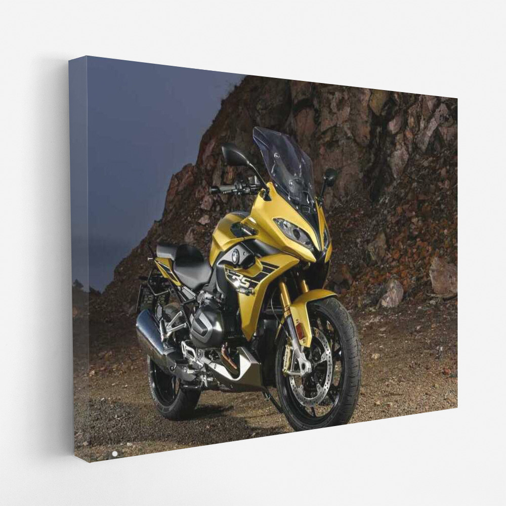 Speed and Style: BMW R 1250 RS in Motion