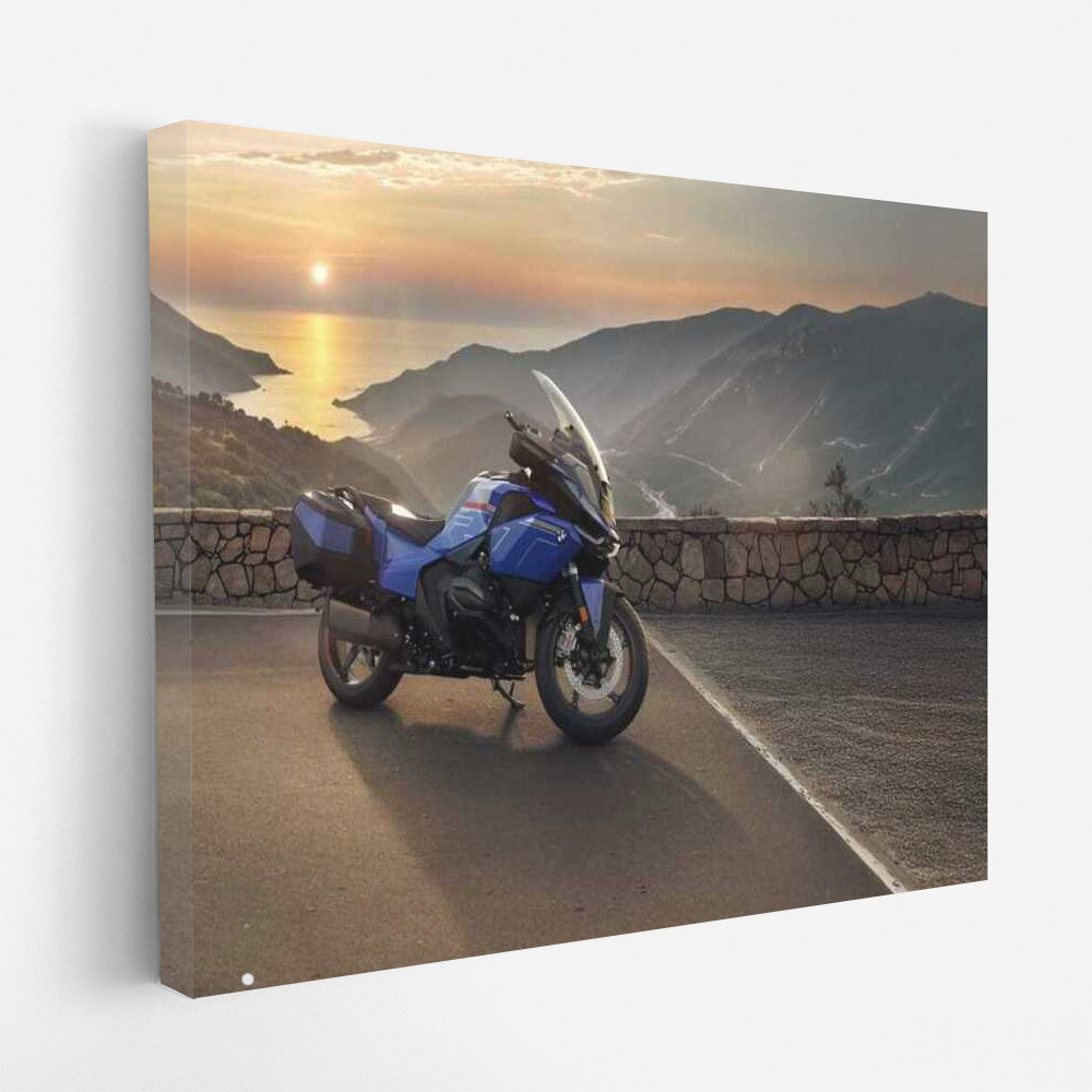 Sunset Wind: BMW R 1300 RT and the Mountains