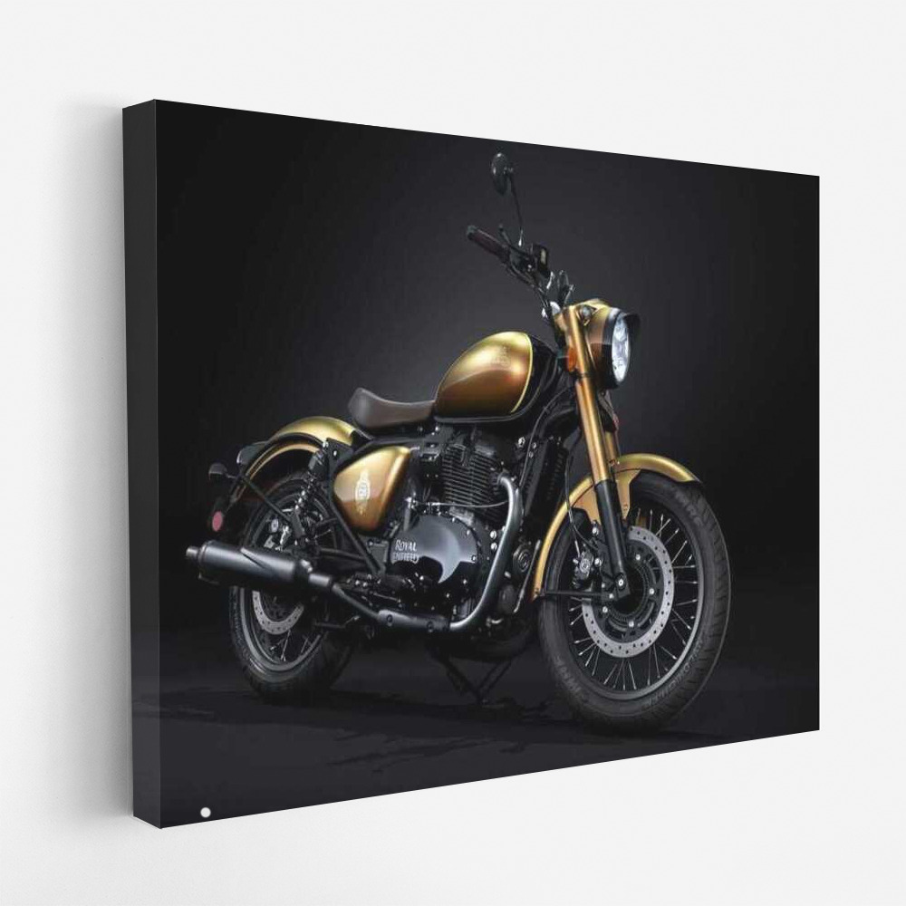 Royal Enfield Classic 650 Anniversary Edition: Motobike Legend on the Wall