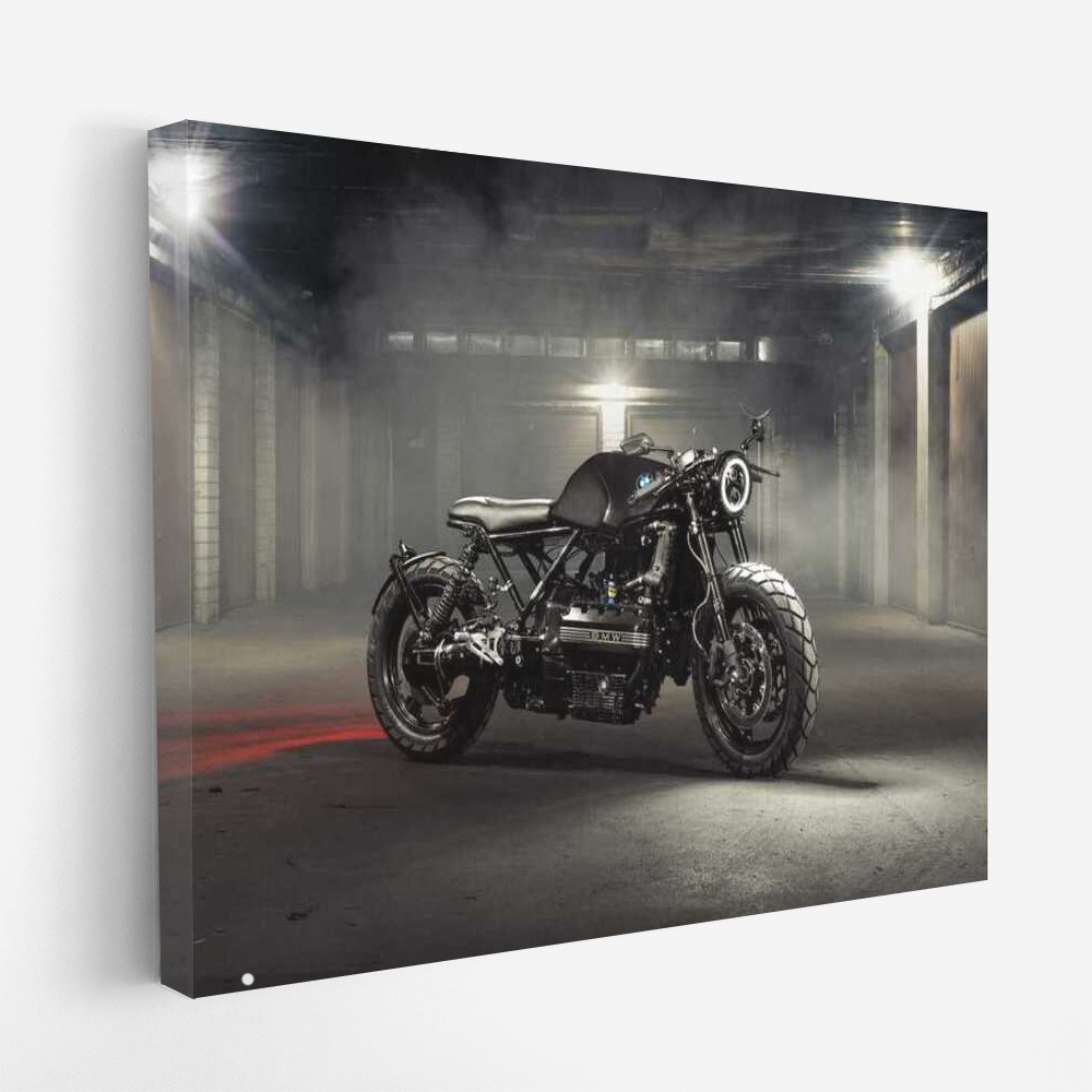 Industrial Charm: The Retro BMW Cafe Racer Bike