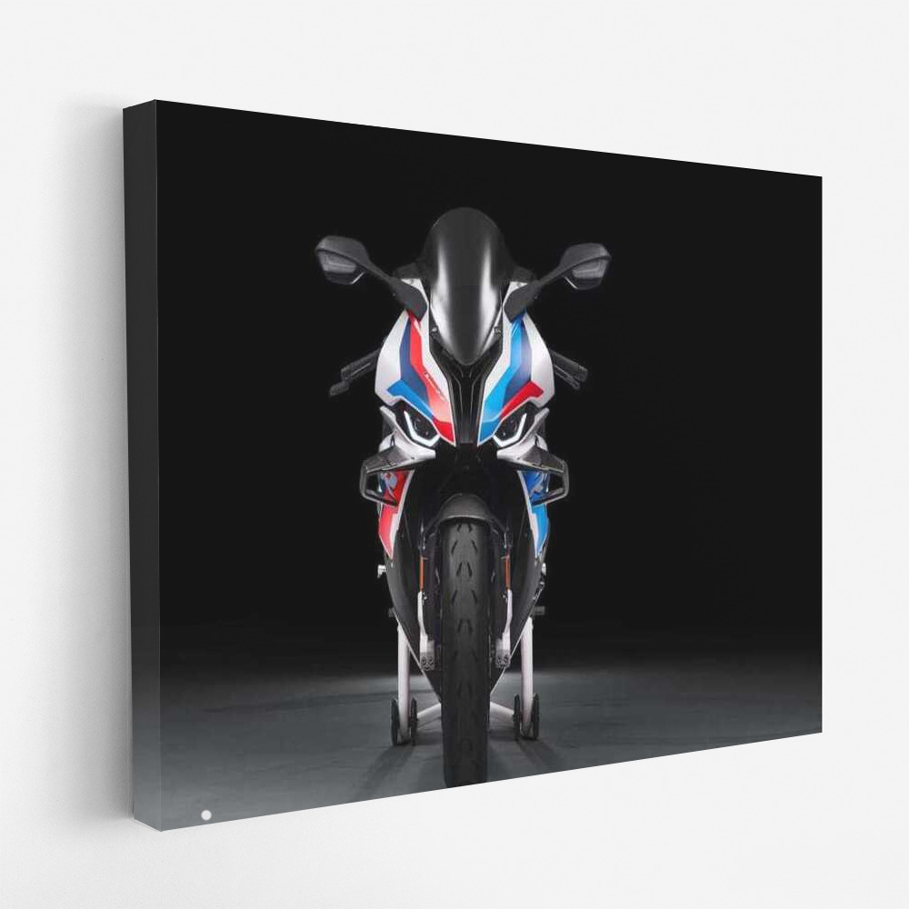 Speed and Style: BMW M 1000 RR on Black Background
