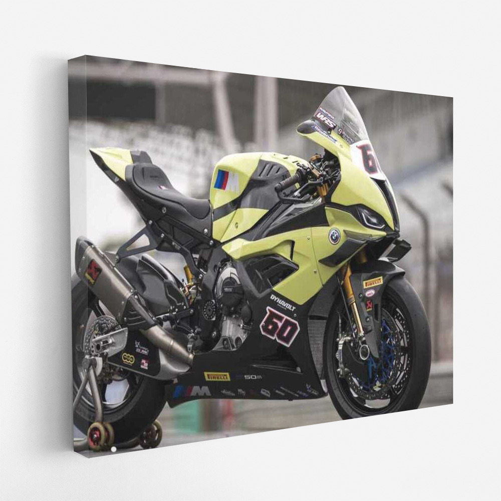 BMW M 1000 RR Anniversary Edition: Speed and Style on Canvas