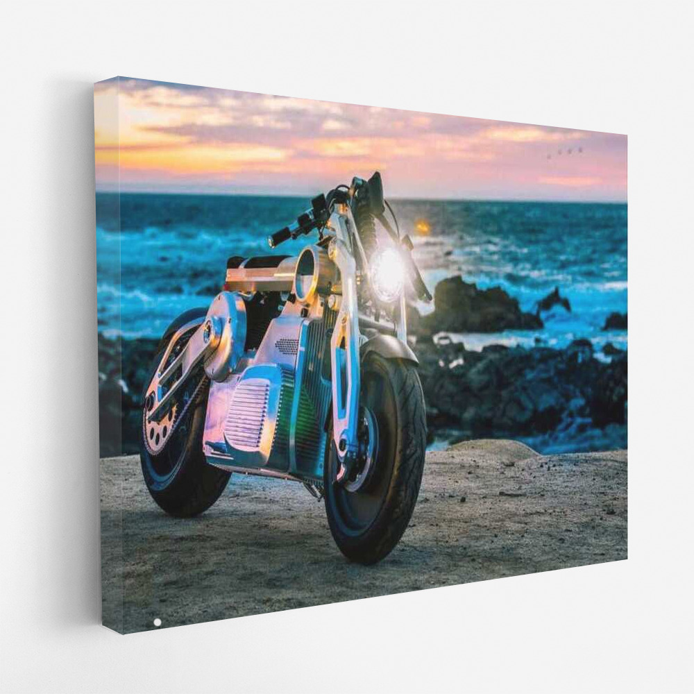 Sunset Power: The Curtiss Zeus Electric Motorcycle