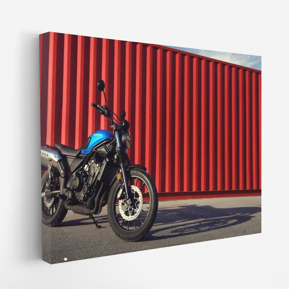 Honda CL500 Scrambler at the Red Container: Motobike Classics