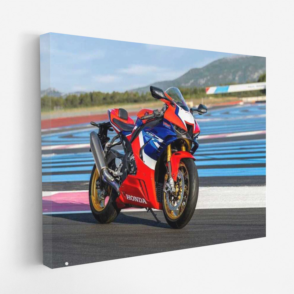 High-Speed Symphony: Honda CBR1000RR-R Fireblade SP at the Race Track