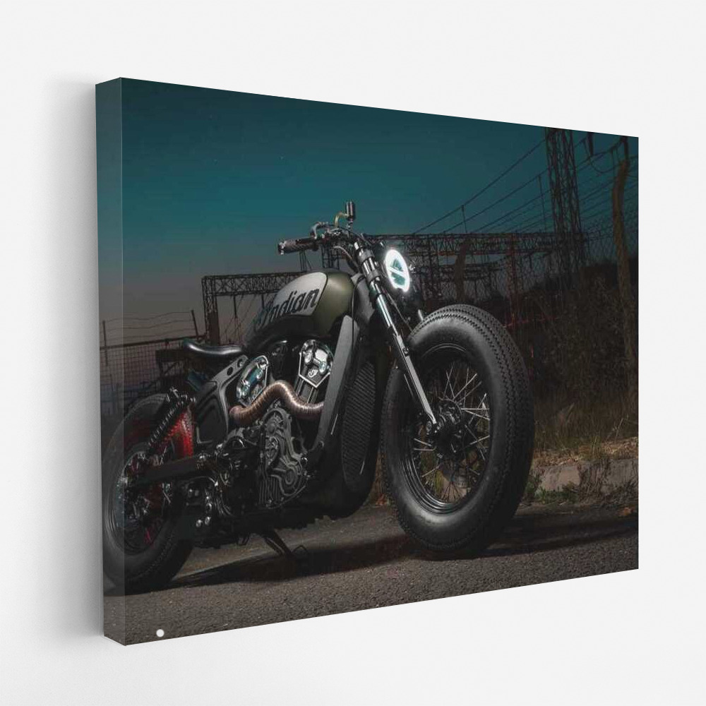 A Legend on Two Wheels: The Indian Scout Bobber by Envy Built Customs