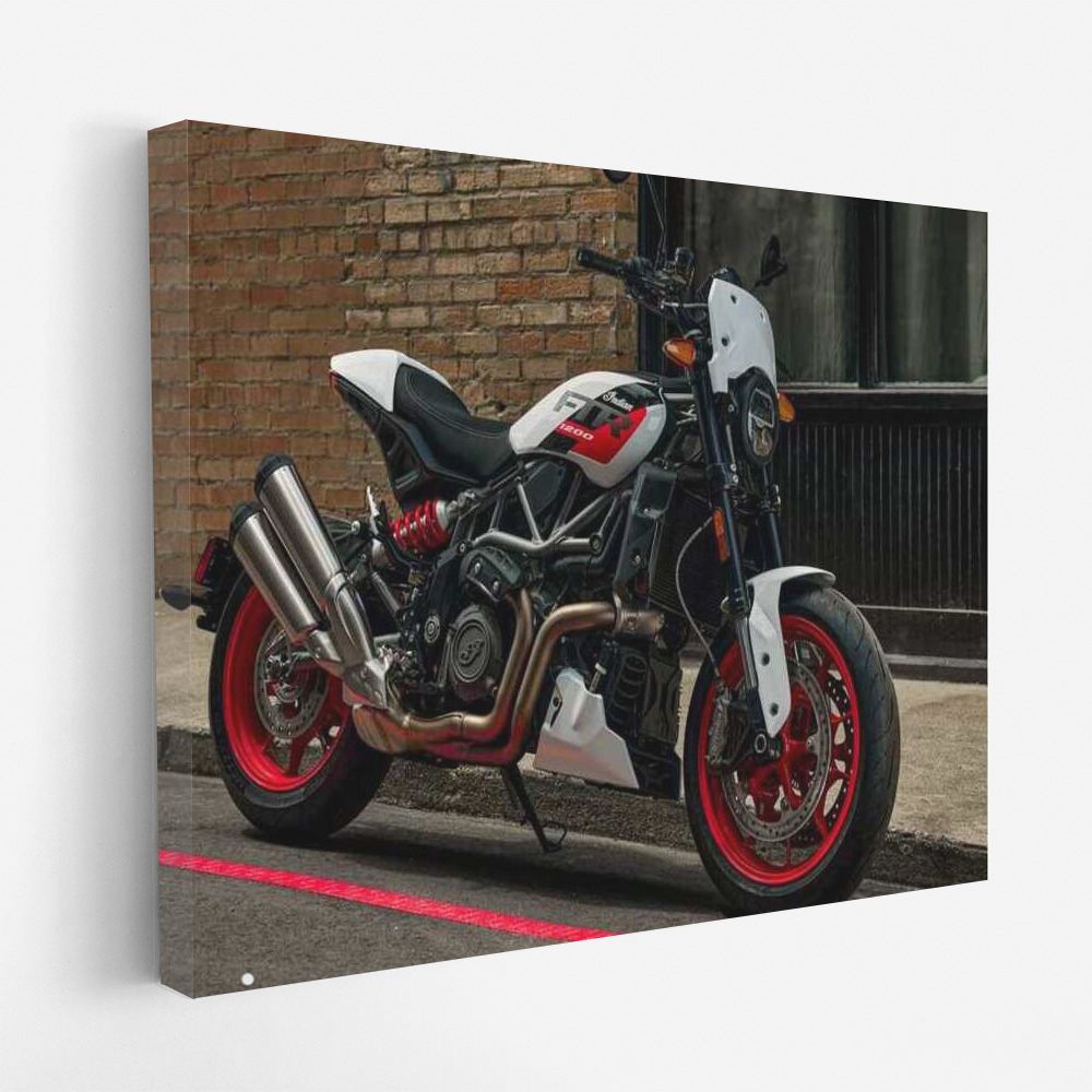 Explosion of Dynamics: Indian Motorcycle FTR Sport in Vibrant Colors