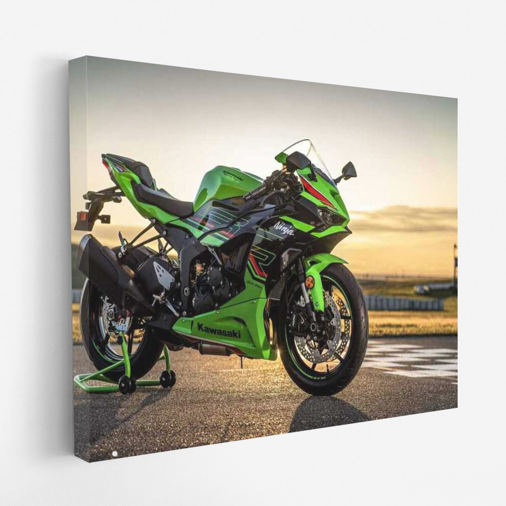 Speed Burst: Kawasaki Ninja ZX-6R Motobike
