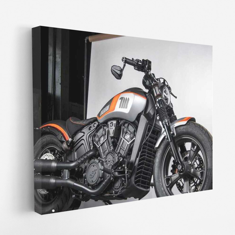 Speed Style: Indian Scout Bobber Sixty Motobike