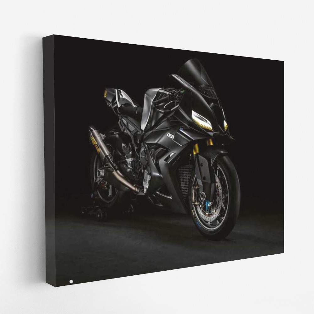 BMW Motorrad Concept RR: Dynamics and Style in Dark Aesthetics