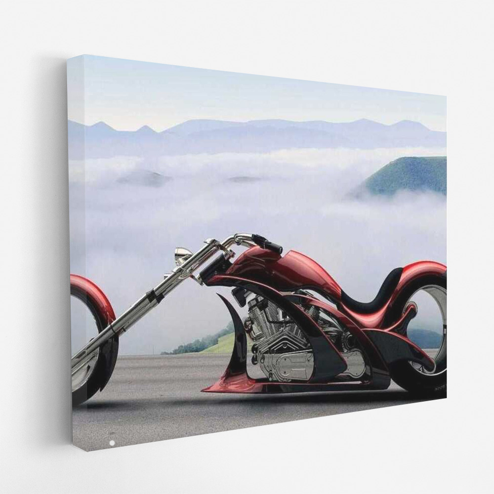 The Elegant Motobike 32: Motorcycle Energy on the Wall