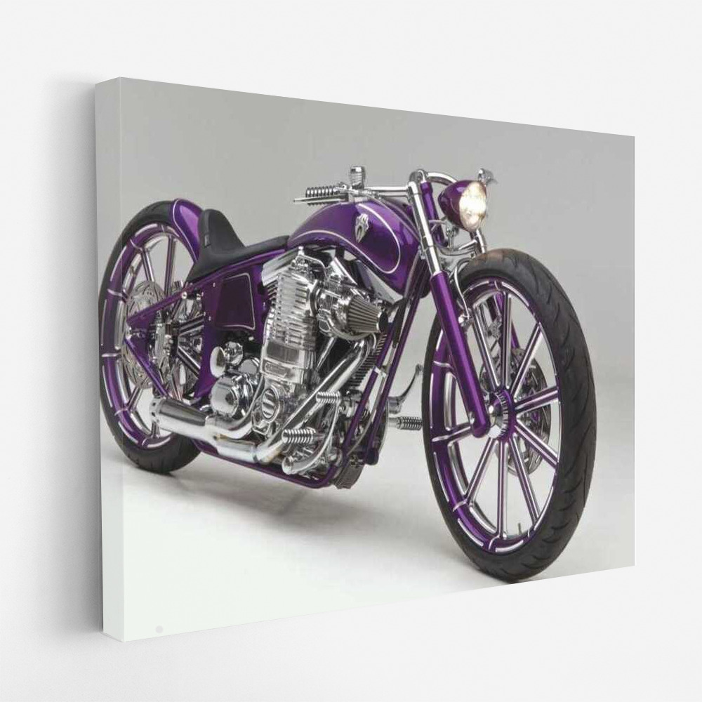 Purple Glitter: Custom Motobike 20