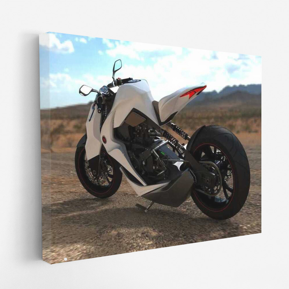 Freedom on the Road: Powerful Motobike Vehicle Motorcycle 17