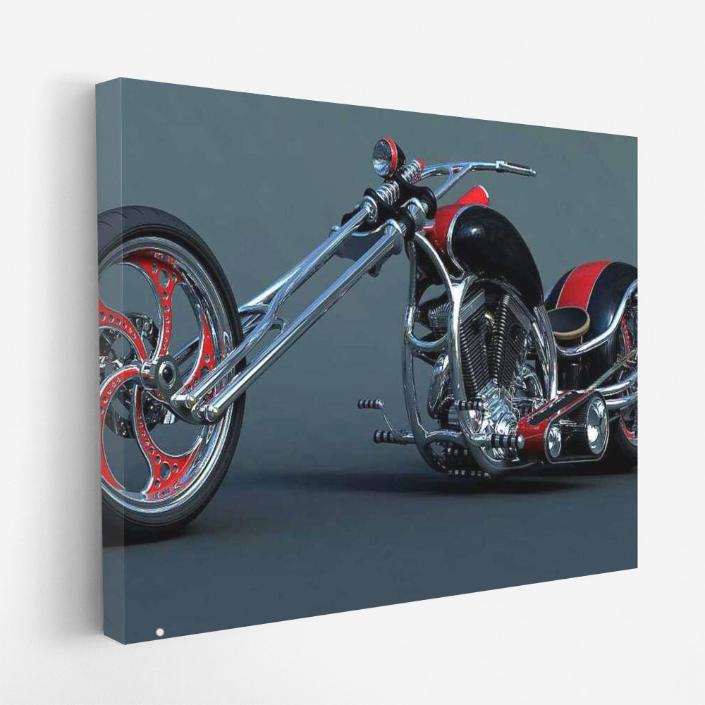 Power and Speed: Custom Motorcycle Motobike Vehicle Motorcycle 11