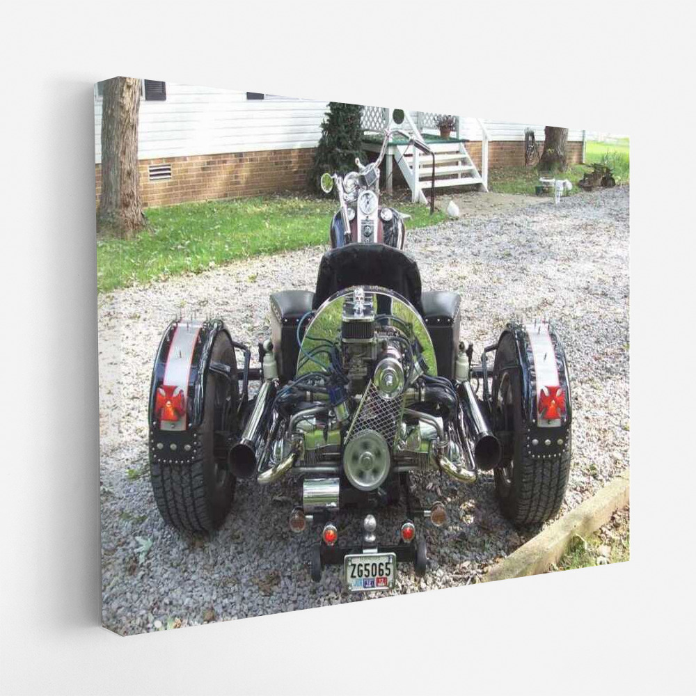 Triumph of Freedom: The Powerful Tricycle Motobike