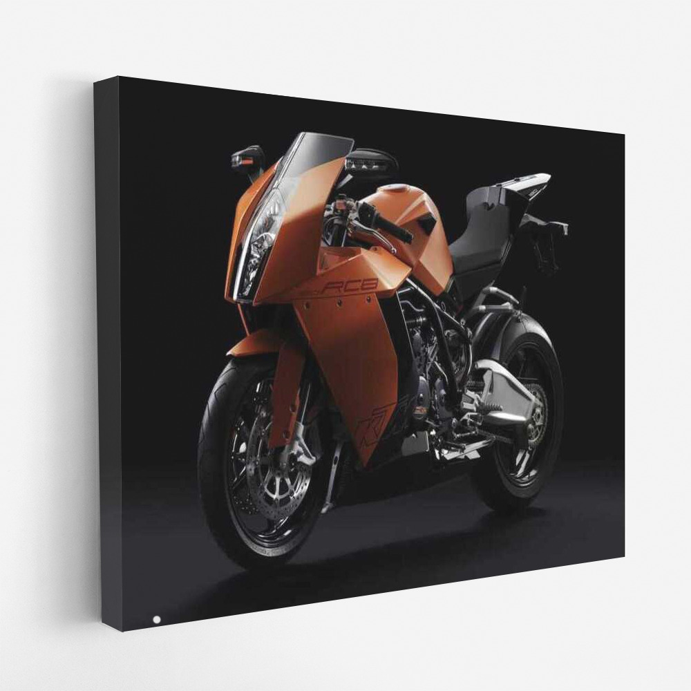 Orange KTM RC8: Performance and Style for True Motobike Enthusiasts