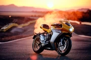 Sunset Dynamics: MV Agusta Superveloce Interior