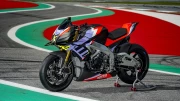 Speed and Power: Aprilia Tuono V4 X on the Track