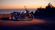 Triumph Speed Twin in Sunset Rays: The Spirit of Freedom and Style