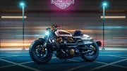 Harley Davidson Sportster S: Neon Explosion