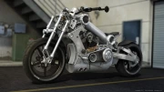 Silver Motobike 85: Power and Elegance