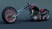 Power and Speed: Custom Motorcycle Motobike Vehicle Motorcycle 11