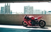 Red BMW S1000RR: Urban Sportbike Motobike