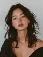 Refined Grace: Elegant Figure in the Interior