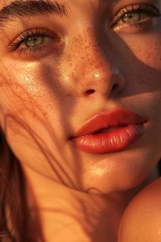 Beauty Shine: Portrait of a Very Beautiful Girl