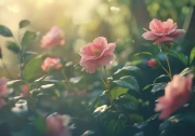 Japanese Camellia Blooms: The Magic of Petals