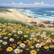 Acrylic Peonies: Floral Symphony