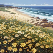 Acrylic Peonies: Floral Symphony