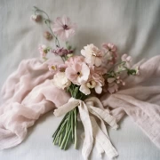 Delicate Bouquet: Little Roses in Bloom