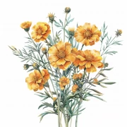 Marigold Bouquet: The Bright Charm of Flowers