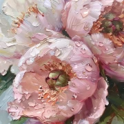 Peonies Charmel: Floral Symphony