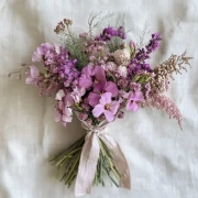 Delicate Pink Bouquet of Mallows: Freshness and Comfort in the Interior