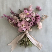 Pink Peony Bouquet with Astilbe: Elegant Floral Decoration