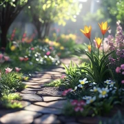 Darwin Tulips and Daisies: A Cozy Flower Corner for Your Home