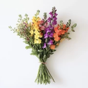 Vibrant Pansy Bouquet: Floral Inspiration for Interior