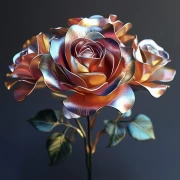 Mysterious Bouquet of Roses 'Bronze Tea Symphony'