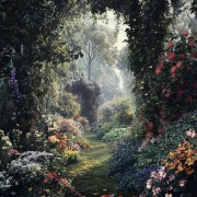 Blooming Paradise: Vibrant Hydrangea Garden