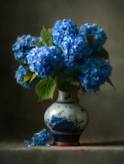 Blue Hydrangeas: A Celebration of Flowers and Elegance