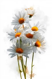 Chamomile Freshness: Floral Decor for Interior
