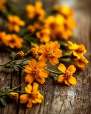 Golden Marigolds: Warmth and Comfort in Your Interior